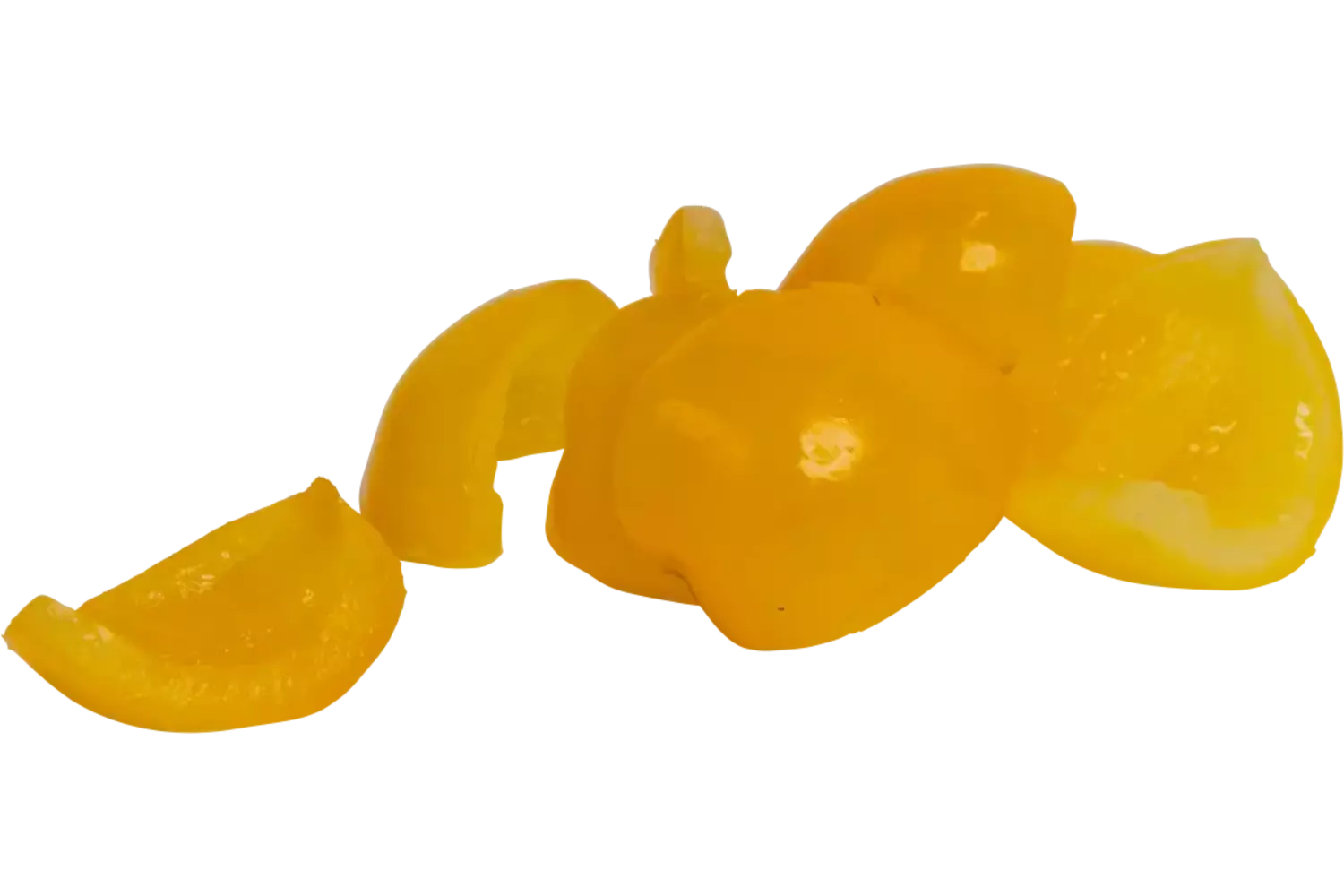 Gele tomaat part 1-4 zonder zaad bak 1kg stuk